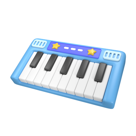 Jouet de piano  3D Icon