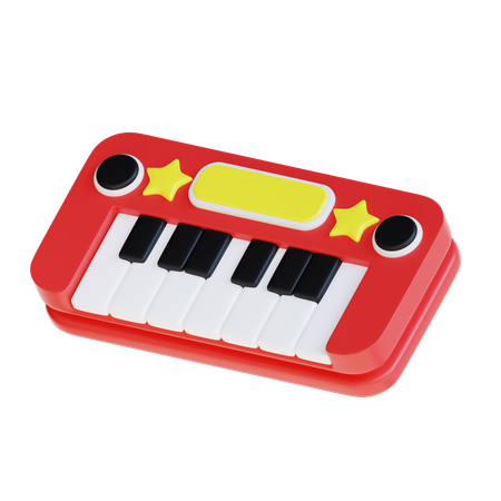 Niño pianista  3D Icon