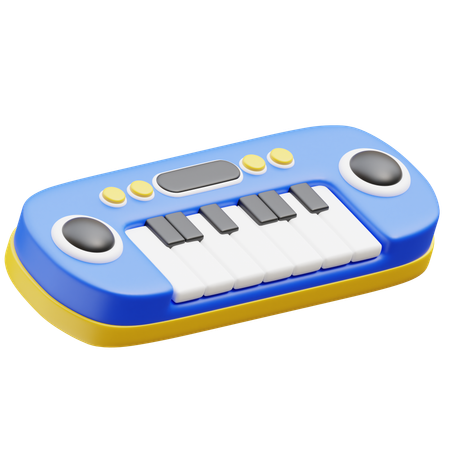 Niño pianista  3D Icon