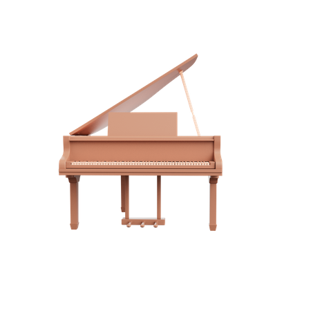 Piano Table  3D Icon