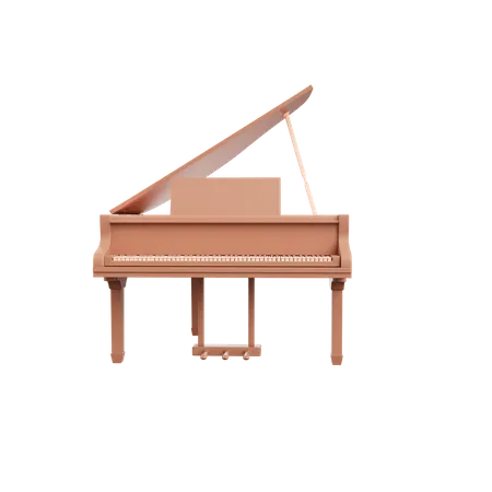 Piano Table  3D Icon