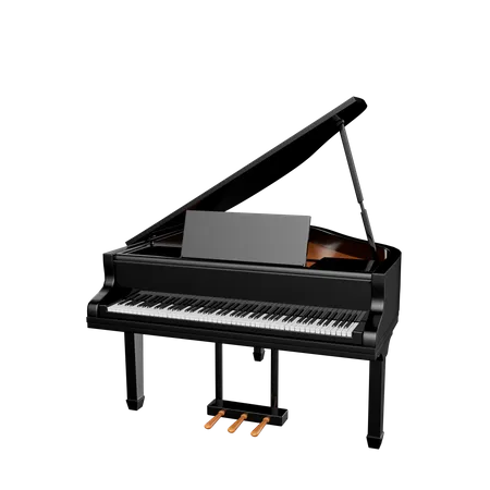 Piano Table  3D Icon