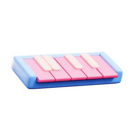 Piano Toy  3D Icon