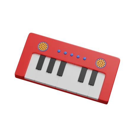 Piano toy  3D Icon