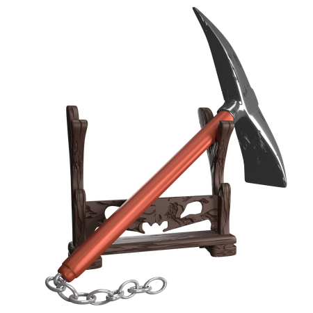 Picareta  3D Icon