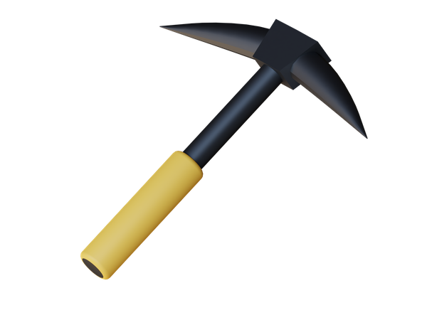 Pick axe  3D Icon