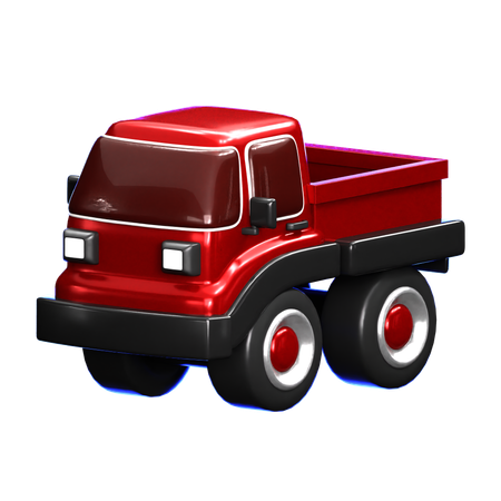 Pick Up Car  3D Icon