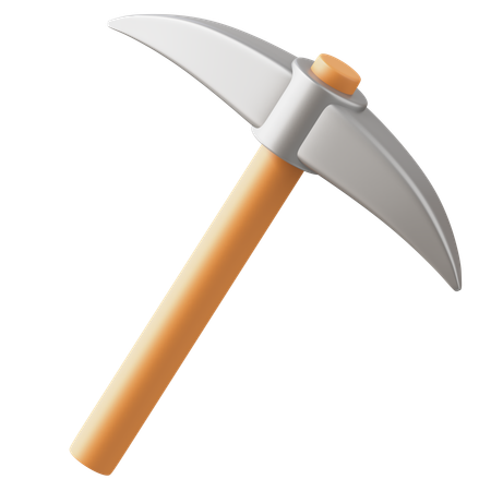 Pickaxe  3D Icon