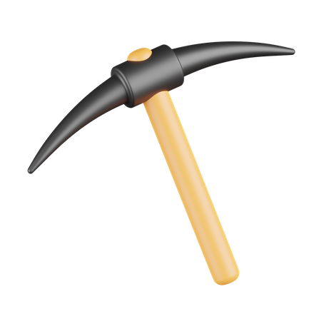 Pickaxe  3D Icon