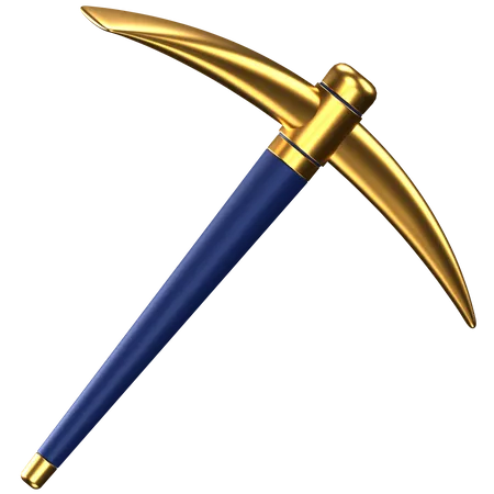 Pickaxe  3D Icon