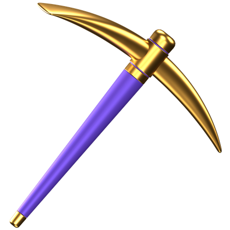 Pickaxe  3D Icon