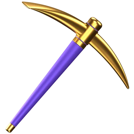 Pickaxe  3D Icon