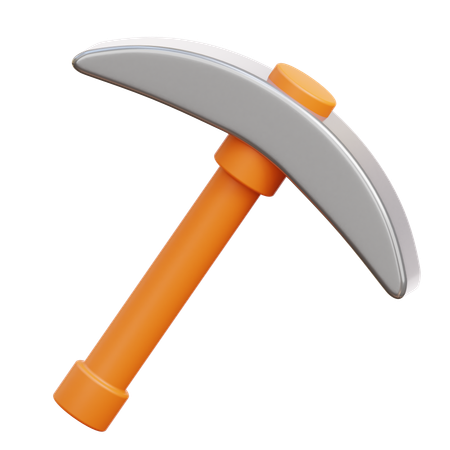 Pickaxe  3D Icon