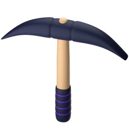 Pickaxe  3D Icon