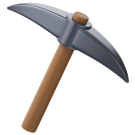 Pickaxe  3D Icon