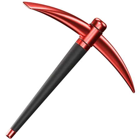 Pickaxe  3D Icon