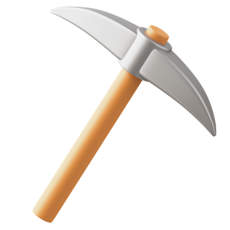 Pickaxe  3D Icon