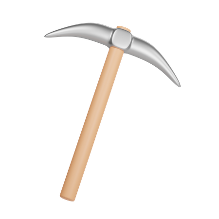 Pickaxe  3D Icon