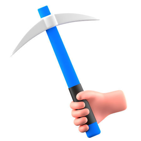 Pickaxe  3D Icon