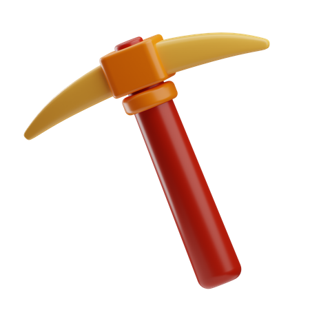 Pickaxe  3D Icon