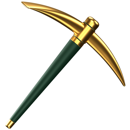 Pickaxe  3D Icon