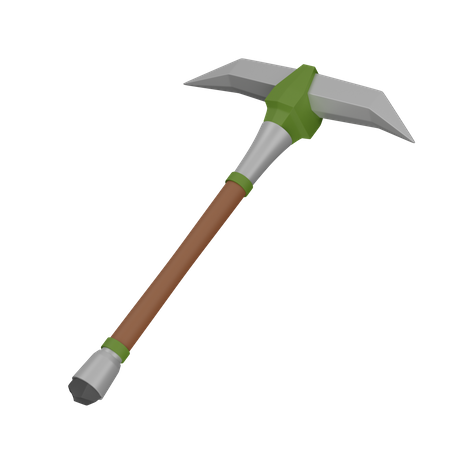 Pickaxe  3D Illustration