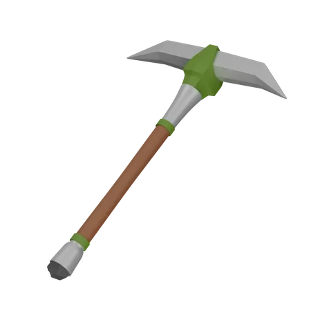 Pickaxe  3D Illustration