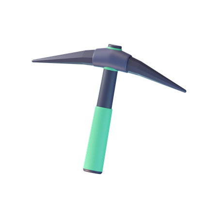 Pickaxe 3D Icon