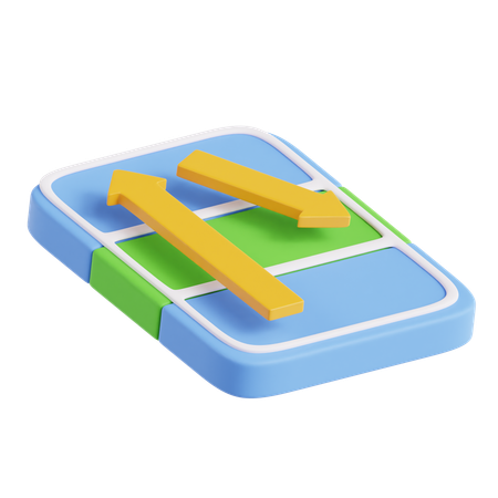 Pickleball Strategy  3D Icon