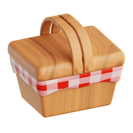 Picknickkorb  3D Icon