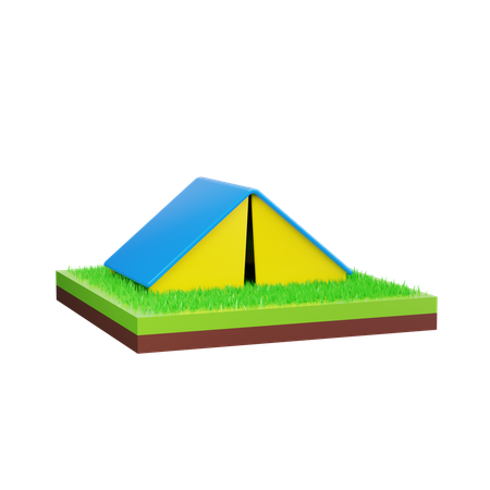 Picknickzelt  3D Icon