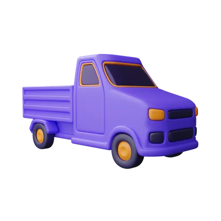 Pickup Truck Download This Item Now 3D Icon