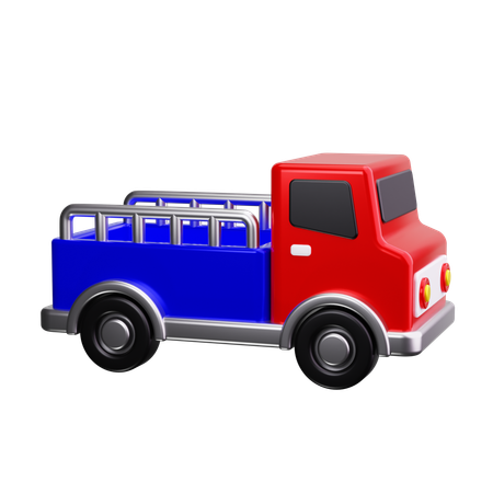 Pickup Car  3D Icon