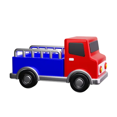 Pickup Car  3D Icon