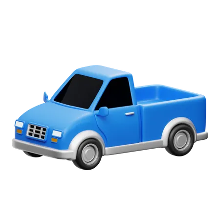 Pickup Car  3D Icon