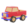 3d pickup car illustration