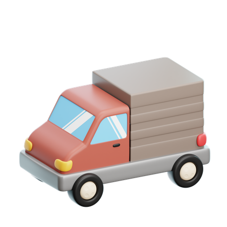 Pickup Truck  3D Icon