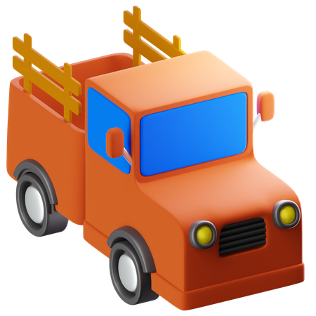 Pickup Truck  3D Icon