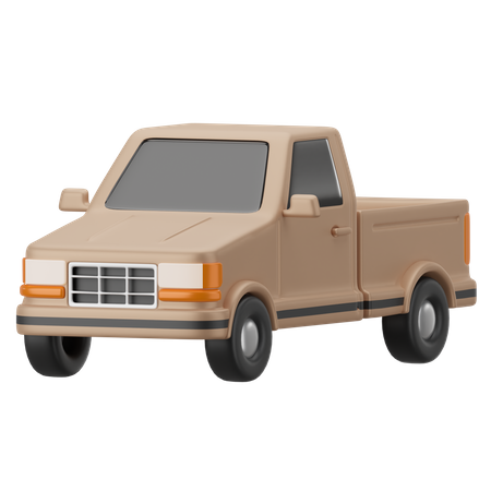 Pickup Truck  3D Icon