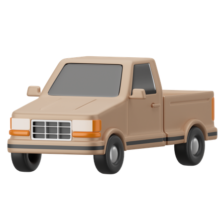 Pickup Truck  3D Icon