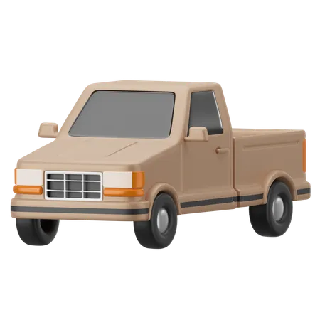 Pickup Truck  3D Icon