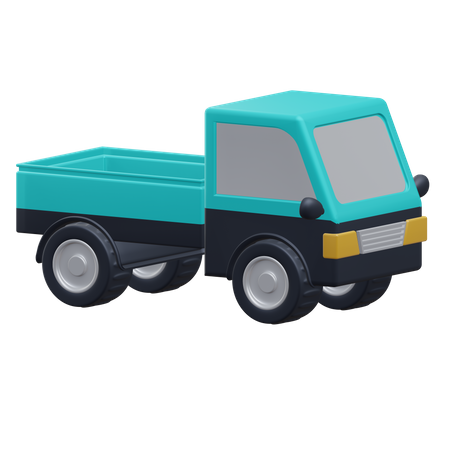 Pickup Truck  3D Icon