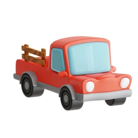 Pickup Truck  3D Icon