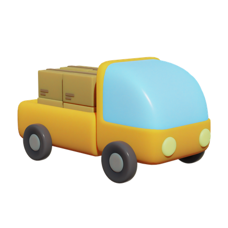 Pickup Truck  3D Icon