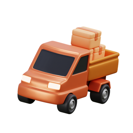 Pickup Truck  3D Icon