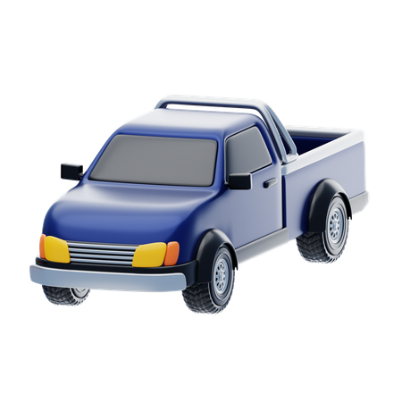 Pickup Truck  3D Icon