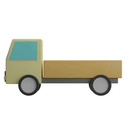 Pickup Truck  3D Illustration