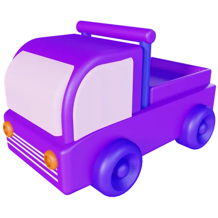 Pickup truck 3D Illustration