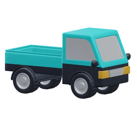 Pickup Truck Expedition Icon Illustration 3D Icon