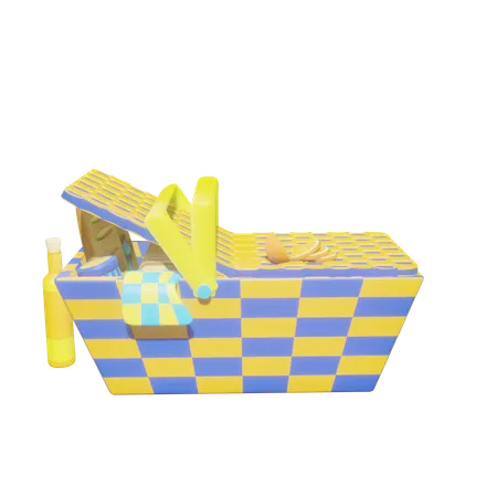 Picnic  3D Icon